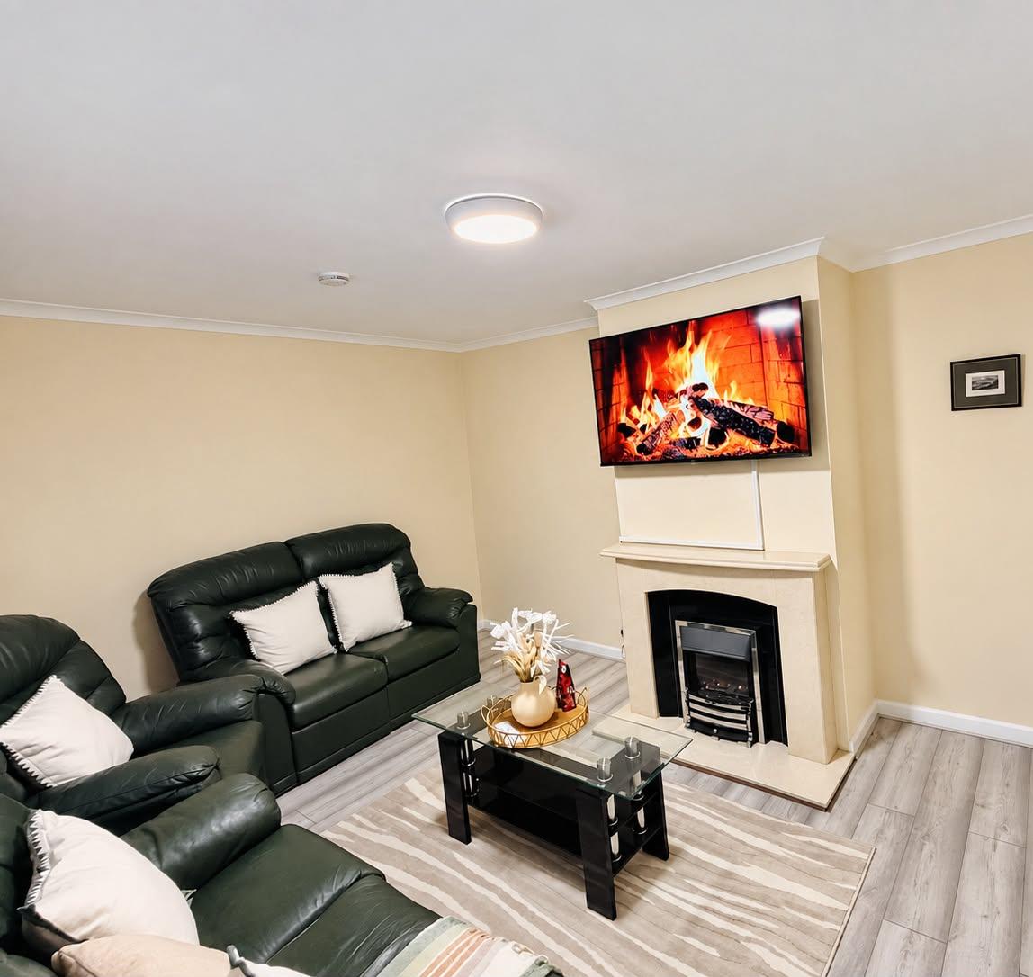 cosy and comfortable living room